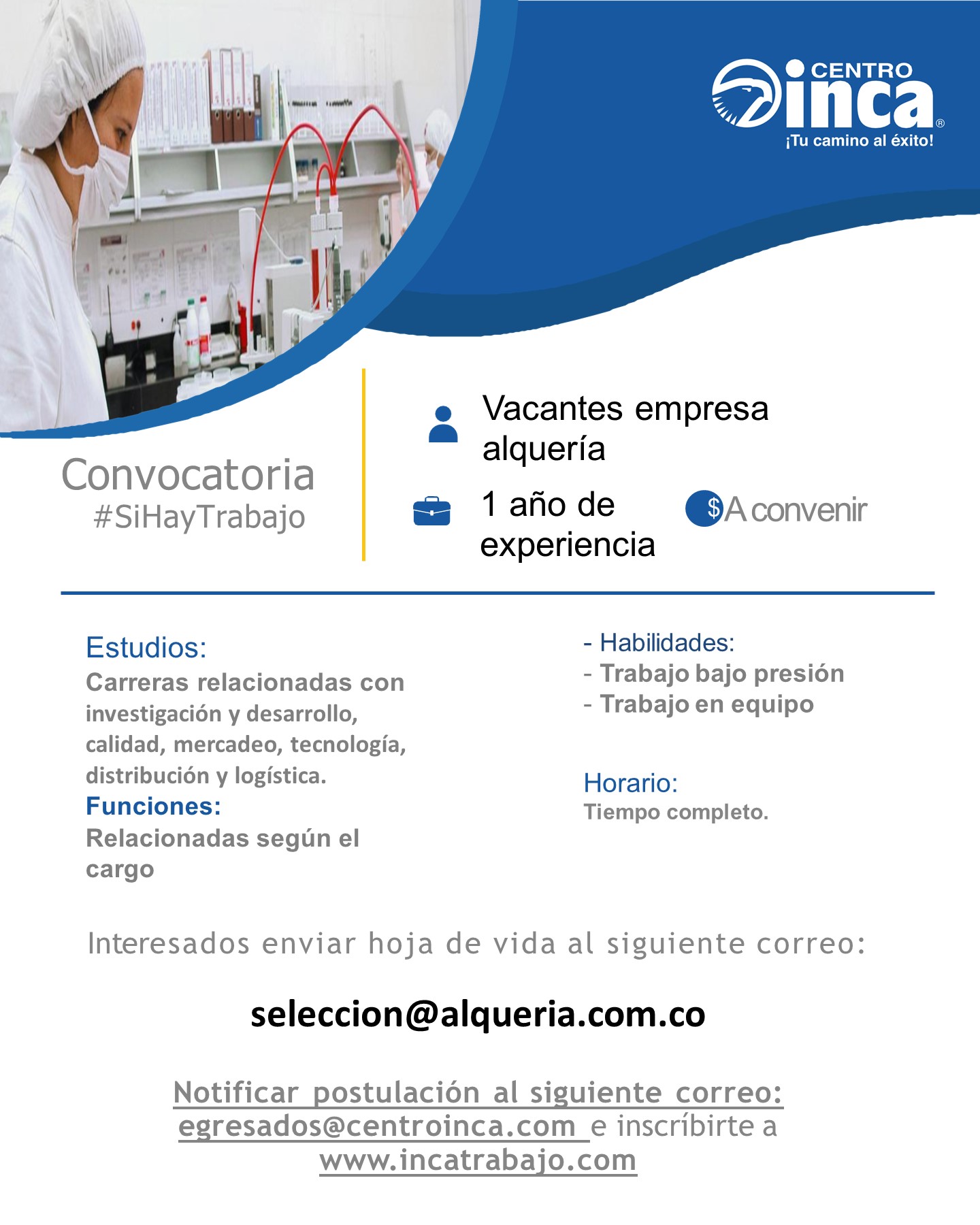 Vacantes laborales