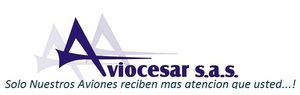 Logo  aviocesar con slogan copia